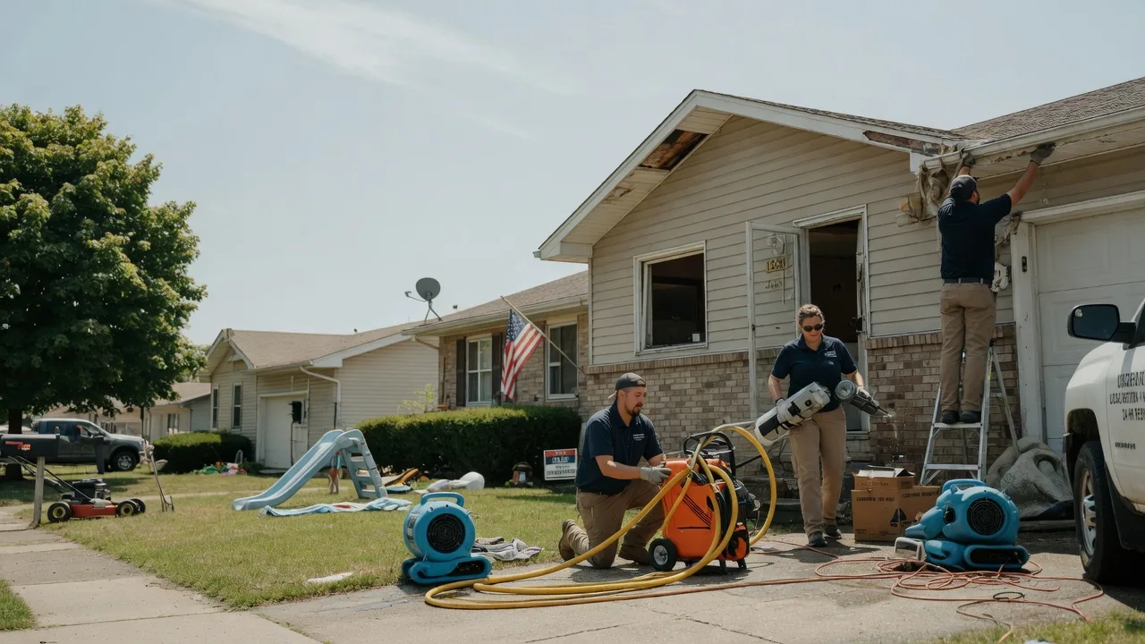 Water Damage Restoration in New Geneva, PA near me